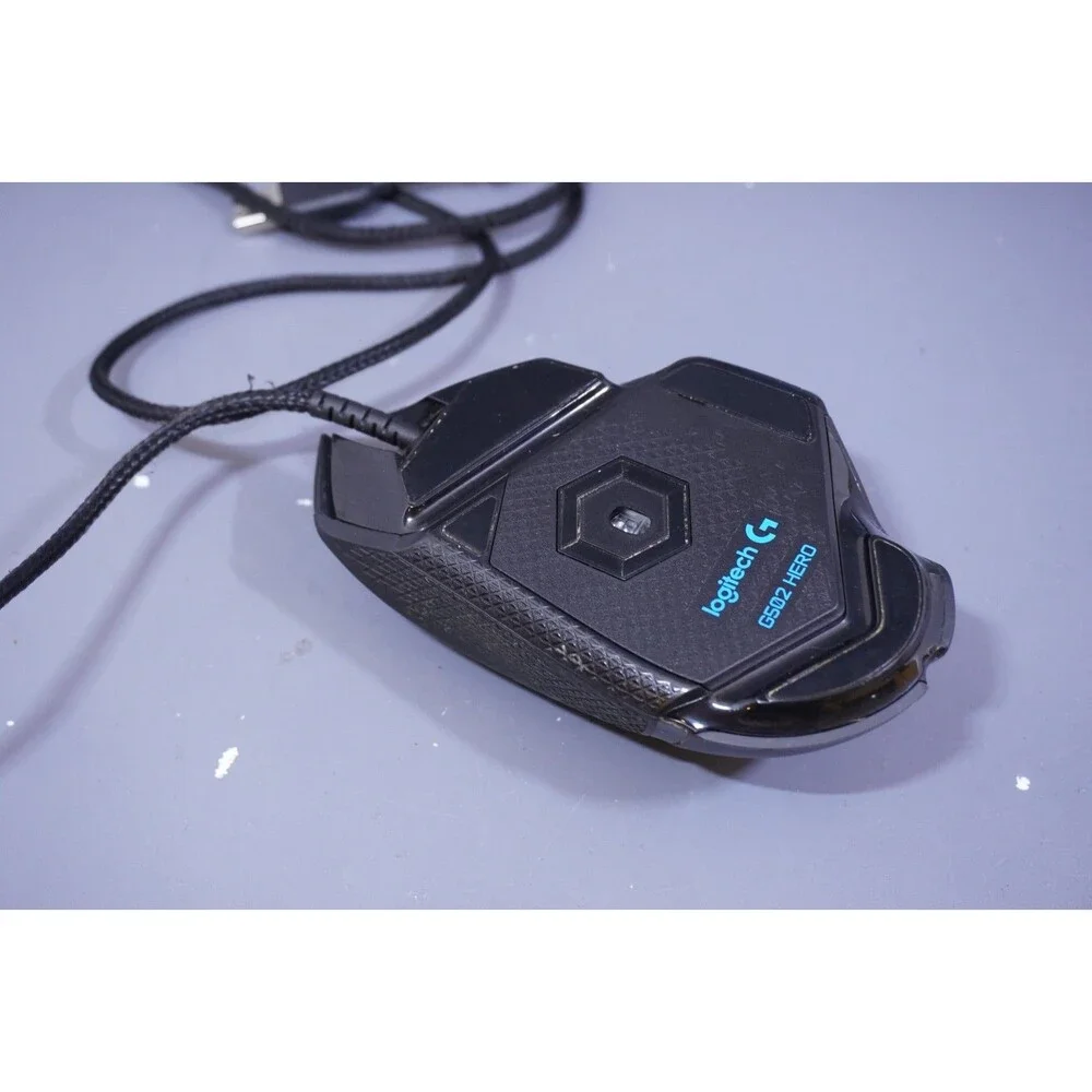 Logitech G502 HERO Wired Gaming Mouse RGB Adjustable Weight Fully Tested
